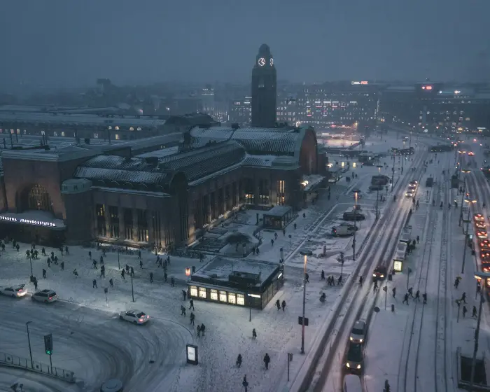 Helsinki mùa đông
