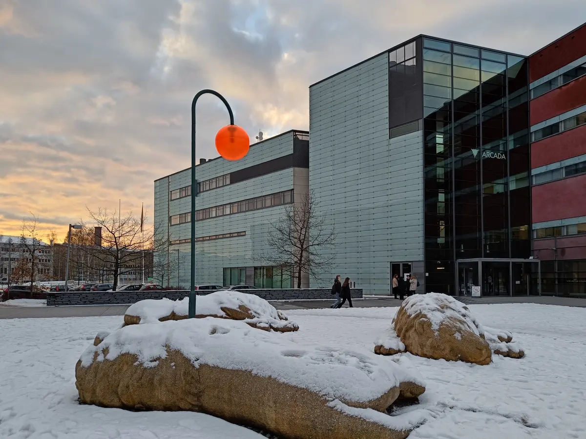Campus Arcada mùa đông