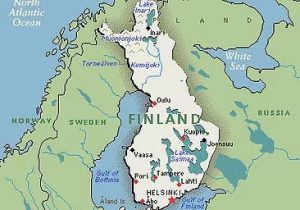 Phần Lan Trên Bản đồ Thế Giới