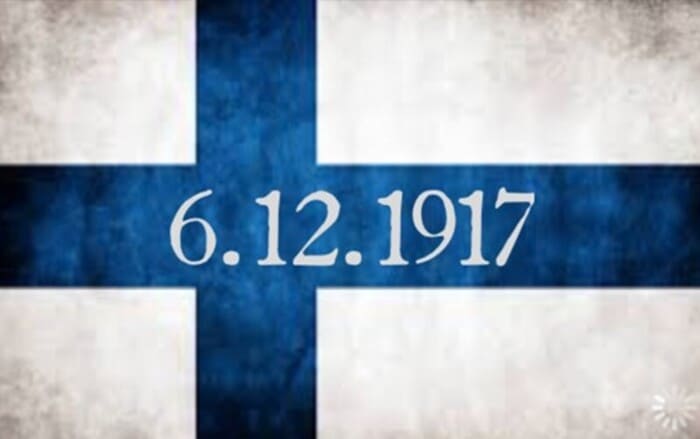 Quốc khánh đầu tiên của Phần Lan: 6 tháng 12 năm 1917