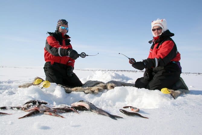 Lapland Ice Fishing