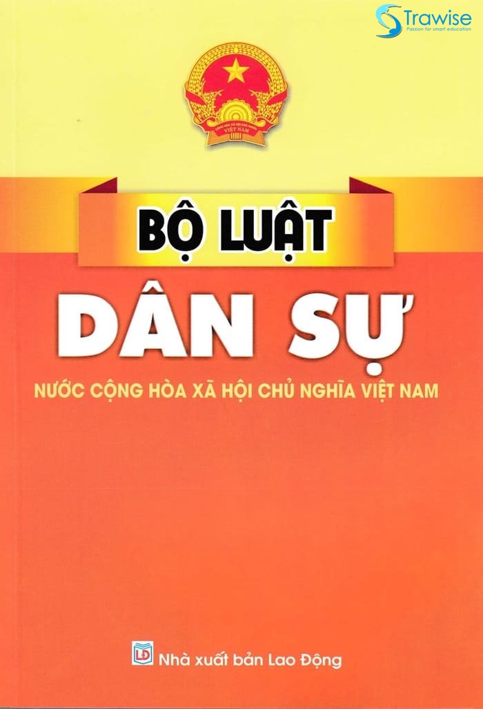 Sách luật dân sự phát hành bởi NXB Lao Động