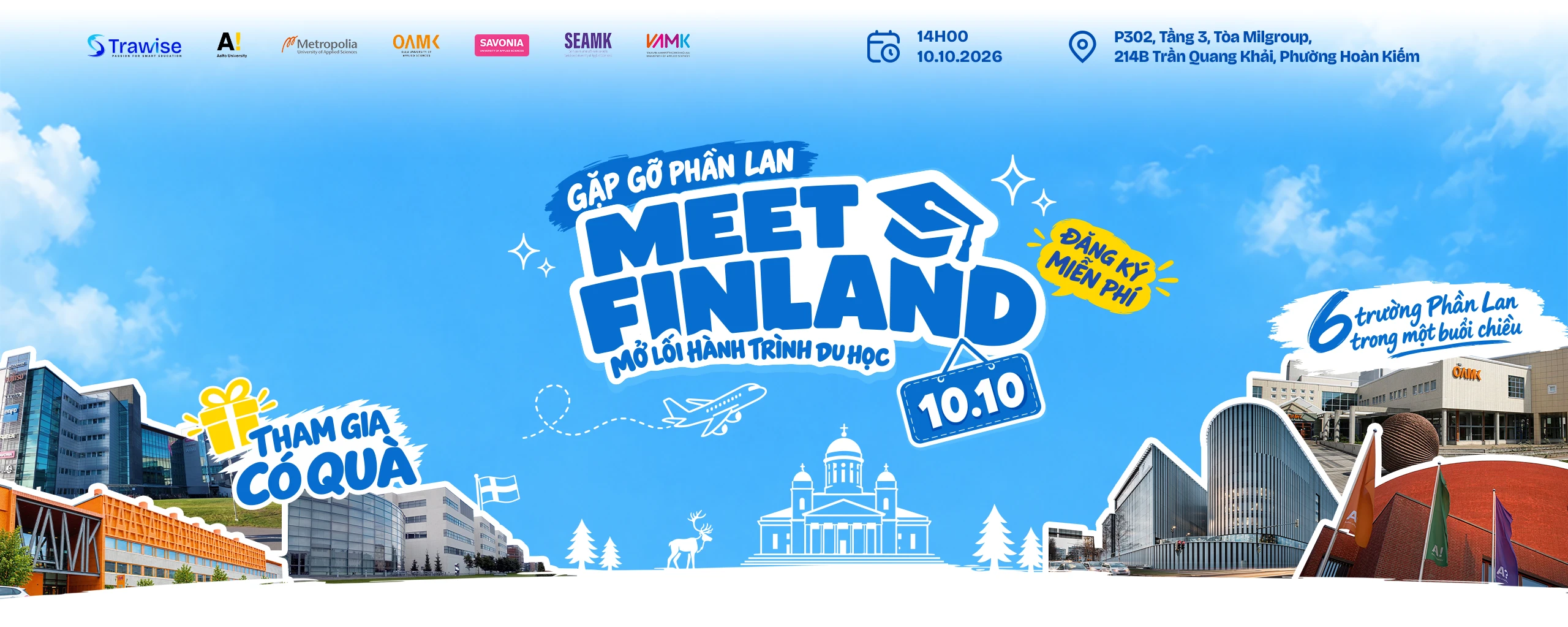 Meet Finland 10.10 - Mở lối hành trình du học