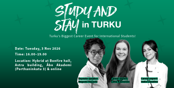 Sự kiện hướng nghiệp Study and Stay in Turku dành cho sinh viên quốc tế tại Phần Lan